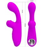 PRETTY LOVE - SKYLAR VIBRATEUR STIMULATEUR VIOLET-PRETTY LOVE FLIRTATION-sextoys-lingerie-bdsm-hygiène-sexshop