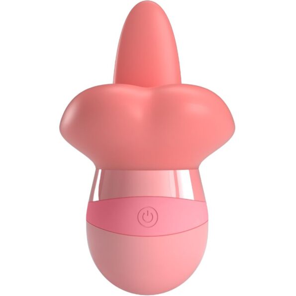 PRETTY LOVE - STIMULATEUR DE CLITORIS KYLEE TONGUE 10 VIBRATIONS ROSE NUDE-PRETTY LOVE-sextoys-lingerie-bdsm-hygiène-sexshop