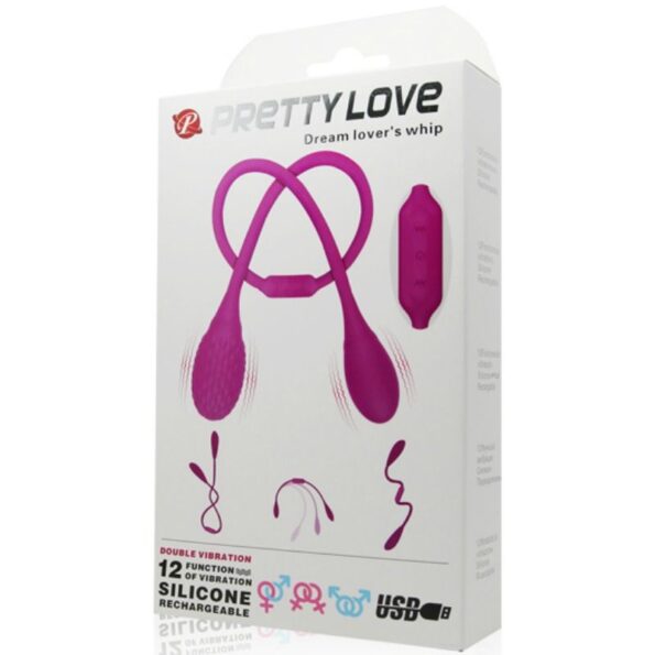 PRETTY LOVE - STIMULATEUR UNISEXE DREAM LOVERS WHIP 2-PRETTY LOVE SMART-sextoys-lingerie-bdsm-hygiène-sexshop