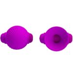 PRETTY LOVE – STIMULATEURS DE NIPPLE 12 MODES VIBRATION LILAS