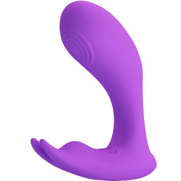 PRETTY LOVE - TÉLÉCOMMANDE À VIBRATION ET PULSATION IDABELLE VIOLET-PRETTY LOVE BOTTOM-sextoys-lingerie-bdsm-hygiène-sexshop