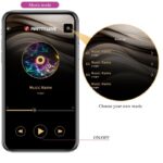 PRETTY LOVE – TÉLÉCOMMANDE CATALINA VIBRATOR APP VIOLET