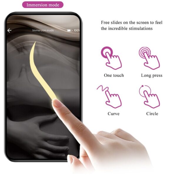 PRETTY LOVE - TÉLÉCOMMANDE CATALINA VIBRATOR APP VIOLET-PRETTY LOVE LED-sextoys-lingerie-bdsm-hygiène-sexshop