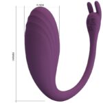 PRETTY LOVE – TÉLÉCOMMANDE CATALINA VIBRATOR APP VIOLET