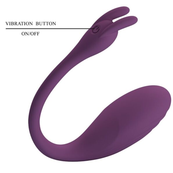 PRETTY LOVE - TÉLÉCOMMANDE CATALINA VIBRATOR APP VIOLET-PRETTY LOVE LED-sextoys-lingerie-bdsm-hygiène-sexshop