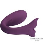 PRETTY LOVE – TÉLÉCOMMANDE JAYLEEN VIBRATOR APP VIOLET