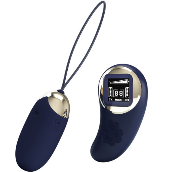 PRETTY LOVE - TÉLÉCOMMANDE OEUF VIBRANT MINA BLEU-PRETTY LOVE LED-sextoys-lingerie-bdsm-hygiène-sexshop