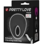 PRETTY LOVE – TRAP ANNEAU VIBRATEUR NOIR