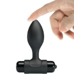 PRETTY LOVE – VIBRA BUTT 10 VIBRATIONS PLUG ANAL NOIR