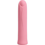 PRETTY LOVE - VIBRATEUR CURTIS MINI SUPER POWER 12 VIBRATIONS EN SILICONE ROSE-PRETTY LOVE FLIRTATION-sextoys-lingerie-bdsm-hygiène-sexshop