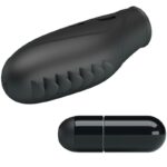 PRETTY LOVE – VIBRATEUR DOIGT EN SILICONE GILO NOIR