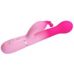 PRETTY LOVE – VIBRATEUR LAPIN MULTIFONCTION 3 EN 1 DEJON ROSE