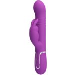 PRETTY LOVE - VIBRATEUR LAPIN MULTIFONCTION COALE 4 EN 1 VIOLET-PRETTY LOVE-sextoys-lingerie-bdsm-hygiène-sexshop