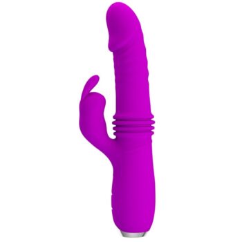 PRETTY LOVE - VIBRATEUR LAPIN RECHARGEABLE DOROTHY VIOLET-PRETTY LOVE C-TYPE-sextoys-lingerie-bdsm-hygiène-sexshop