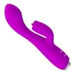 PRETTY LOVE - VIBRATEUR LAPIN RECHARGEABLE GLORIA IMPERMÉABLE VIOLET-PRETTY LOVE C-TYPE-sextoys-lingerie-bdsm-hygiène-sexshop