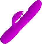 PRETTY LOVE - VIBRATEUR LAPIN RECHARGEABLE MELANIE VIOLET-PRETTY LOVE FLIRTATION-sextoys-lingerie-bdsm-hygiène-sexshop