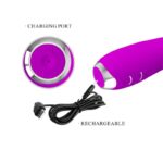 PRETTY LOVE – VIBRATEUR MOLLY AVEC ROTATION RECHARGEABLE