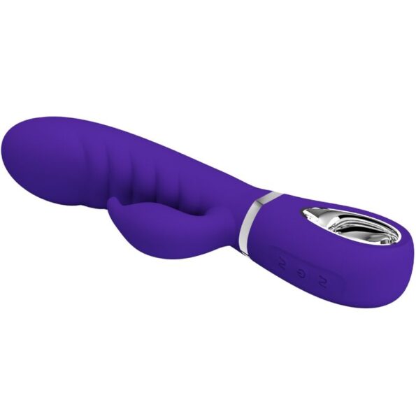 PRETTY LOVE - VIBRATEUR MULTIFONCTION G-SPOT PRESCOTT VIOLET-PRETTY LOVE FLIRTATION-sextoys-lingerie-bdsm-hygiène-sexshop