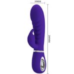 PRETTY LOVE – VIBRATEUR MULTIFONCTION G-SPOT PRESCOTT VIOLET