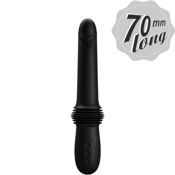 PRETTY LOVE - VIBRATEUR PAZUZU 3 MODES DE POUSSÉE NOIR-PRETTY LOVE-sextoys-lingerie-bdsm-hygiène-sexshop