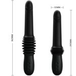PRETTY LOVE – VIBRATEUR PAZUZU 3 MODES DE POUSSÉE NOIR