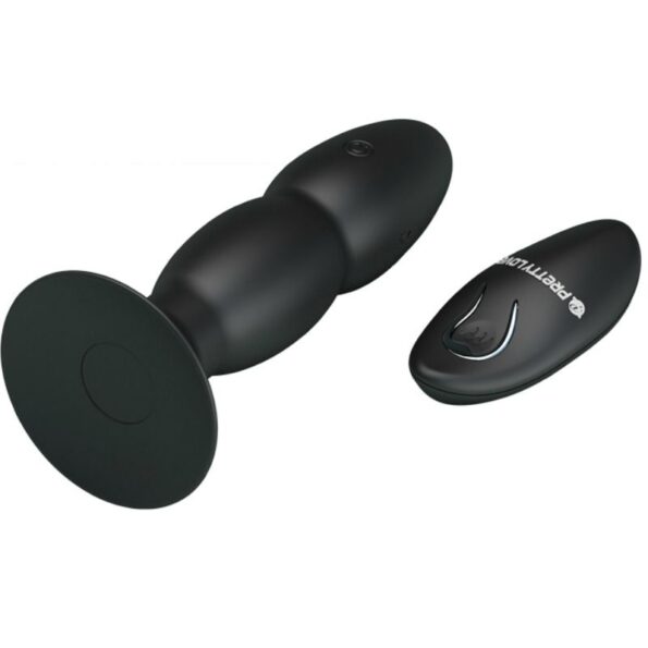 PRETTY LOVE - VIBRATEUR PLUG ET ROTATION PAR TÉLÉCOMMANDE-PRETTY LOVE BOTTOM-sextoys-lingerie-bdsm-hygiène-sexshop