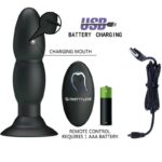 PRETTY LOVE – VIBRATEUR PLUG ET ROTATION PAR TÉLÉCOMMANDE