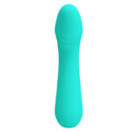 PRETTY LOVE - VIBRATEUR RECHARGEABLE CETUS VERT AQUA-PRETTY LOVE SMART-sextoys-lingerie-bdsm-hygiène-sexshop