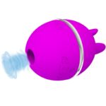 PRETTY LOVE - VIBRATEUR ROND EN SILICONE GEMINI BALL VIOLET-PRETTY LOVE FLIRTATION-sextoys-lingerie-bdsm-hygiène-sexshop