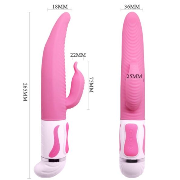 PRETTY LOVE - VIBRATEUR ROTATION ANTOINE-PRETTY LOVE FLIRTATION-sextoys-lingerie-bdsm-hygiène-sexshop