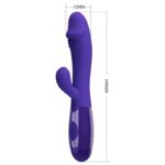 PRETTY LOVE – VIBRATEUR SNAPPY YOUTH & STIMULATEUR DE POINT G VIOLET