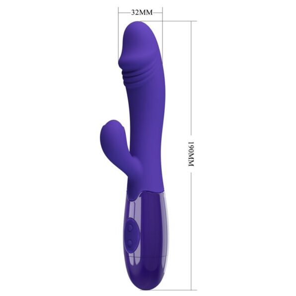 PRETTY LOVE - VIBRATEUR SNAPPY YOUTH & STIMULATEUR DE POINT G VIOLET-PRETTY LOVE LED-sextoys-lingerie-bdsm-hygiène-sexshop
