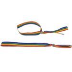 PRIDE – BRACELET BALLE EN ARGENT DRAPEAU LGBT