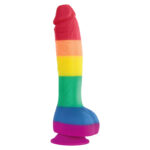 PRIDE - DILDO DRAPEAU LGBT 19 CM-PRIDE-sextoys-lingerie-bdsm-hygiène-sexshop