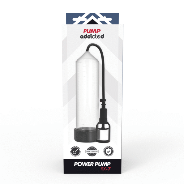 PUMP ADDICTED - RX7 TRANSPARENT-PUMP ADDICTED-sextoys-lingerie-bdsm-hygiène-sexshop