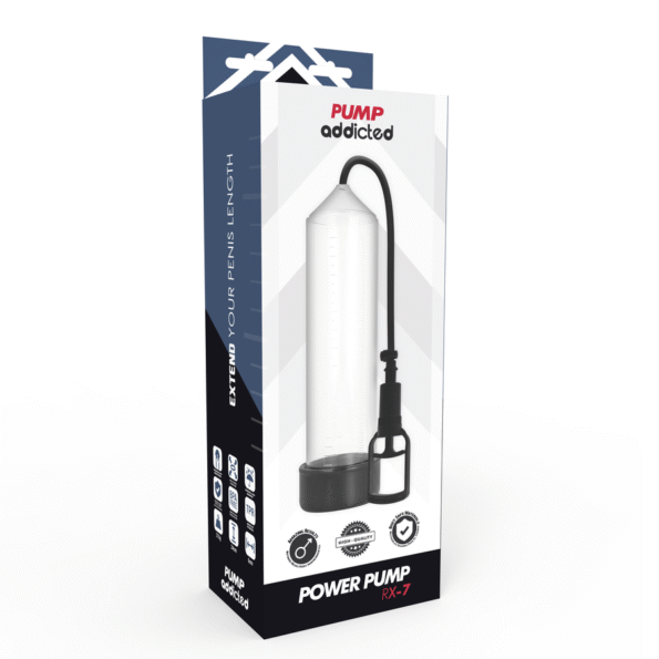 PUMP ADDICTED - RX7 TRANSPARENT-PUMP ADDICTED-sextoys-lingerie-bdsm-hygiène-sexshop