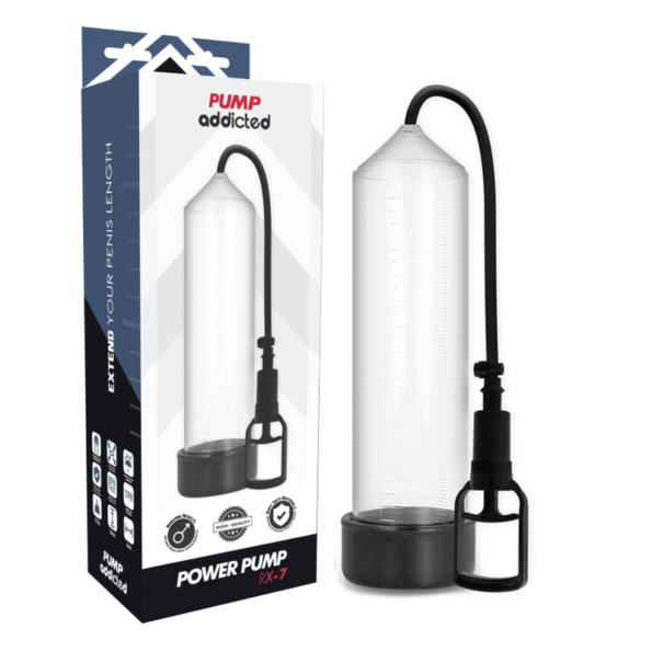 PUMP ADDICTED - RX7 TRANSPARENT-PUMP ADDICTED-sextoys-lingerie-bdsm-hygiène-sexshop