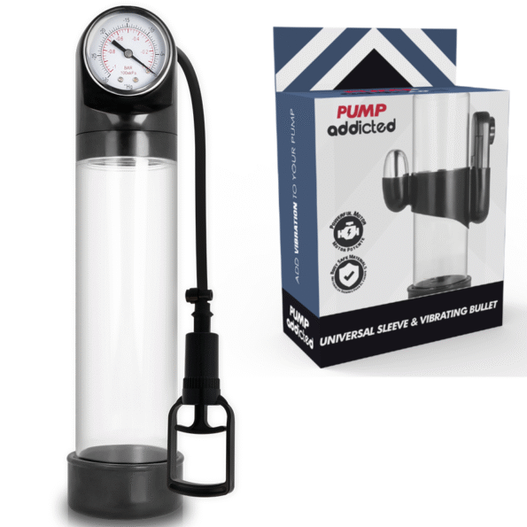 PUMP ADDICTED - VIBRATEUR TRANSPARENT RX9-PUMP ADDICTED-sextoys-lingerie-bdsm-hygiène-sexshop