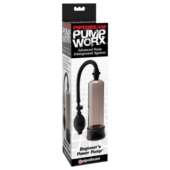 PUMP WORX - BEGINNERS POWER PUMP NOIR-PUMP WORX-sextoys-lingerie-bdsm-hygiène-sexshop
