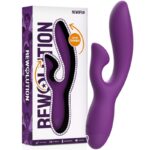 REWOLUTION - REWOFUN VIBRATEUR FLEXIBLE AVEC LAPIN-REWOLUTION-sextoys-lingerie-bdsm-hygiène-sexshop