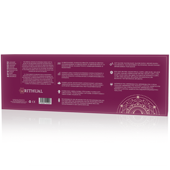 RITHUAL - BAGUETTE AKASHA PUISSANTE RECHARGEABLE 2.0 ORCHIDÉE-RITHUAL-sextoys-lingerie-bdsm-hygiène-sexshop