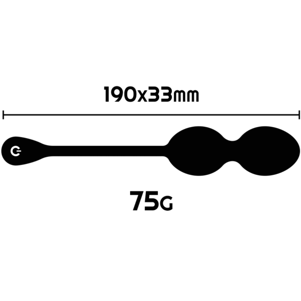 RITHUAL - BALLES DE KEGEL VIBRANTES RECHARGEABLES NISHA NOIRES-RITHUAL-sextoys-lingerie-bdsm-hygiène-sexshop