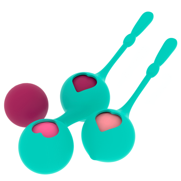 RITHUAL - ENSEMBLE DENTRAÎNEMENT PELVIEN DEVA AQUA GREEN-RITHUAL-sextoys-lingerie-bdsm-hygiène-sexshop
