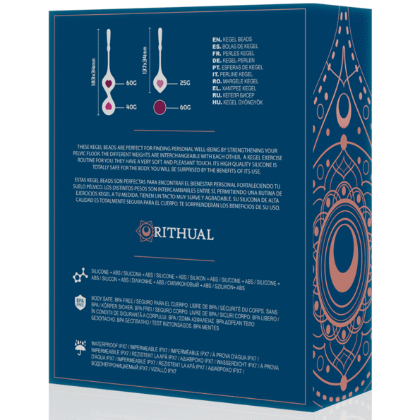 RITHUAL - ENSEMBLE DENTRAÎNEMENT PELVIEN DEVA AQUA GREEN-RITHUAL-sextoys-lingerie-bdsm-hygiène-sexshop