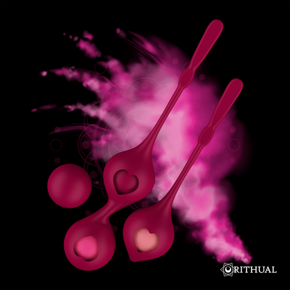 RITHUAL - ENSEMBLE DEVA DENTRAÎNEMENT PELVIEN DORCHIDÉE-RITHUAL-sextoys-lingerie-bdsm-hygiène-sexshop