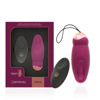 RITHUAL - PRIYA EGG TÉLÉCOMMANDE G-SPOT + VIBRATION-RITHUAL-sextoys-lingerie-bdsm-hygiène-sexshop