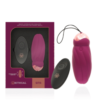RITHUAL - SITA EGG TÉLÉCOMMANDE ROTATION DES BILLES + VIBRATION-RITHUAL-sextoys-lingerie-bdsm-hygiène-sexshop