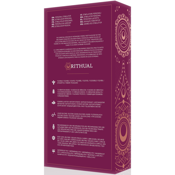 RITHUAL - STIMULATEUR KRIYA RECHARGEABLE ORCHIDÉE G-POINT-RITHUAL-sextoys-lingerie-bdsm-hygiène-sexshop