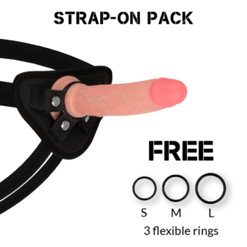 ROCKARMY - HARNAIS + GODE EN SILICONE LIQUIDE PREMIUM AVENGER 19 CM -O- 3.98 CM-ROCK ARMY-sextoys-lingerie-bdsm-hygiène-sexshop