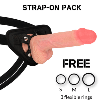 ROCKARMY - HARNAIS + SILICONE LIQUIDE PREMIUM SPITFIRE REALISTIC 21 CM -O- 4.62 CM-ROCK ARMY-sextoys-lingerie-bdsm-hygiène-sexshop